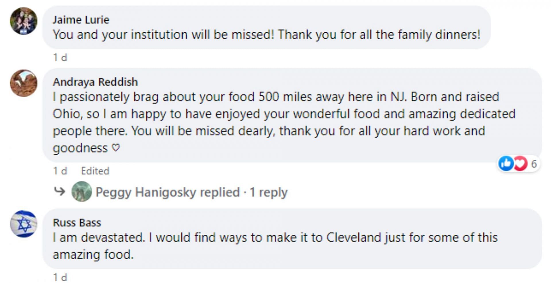 Netizens reminisce their memories of the restaurant as it closes (Image via Facebook)